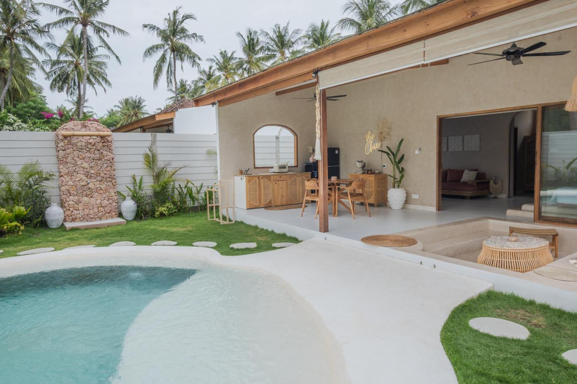 Gili Boho Villas - Aesthetic Private Pool Villas Gili Trawangan Exterior foto